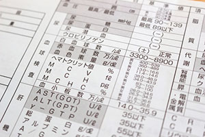 血液検査を受けましょう